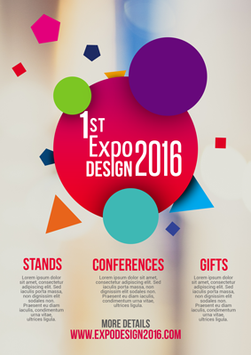 design expo flyer
