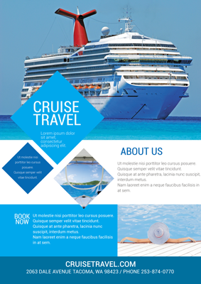 cruise travel flyer