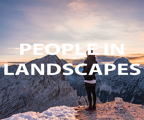 people in landscapes